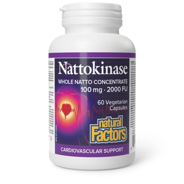 Natural Factors Nattokinase 100mg 60 capsules