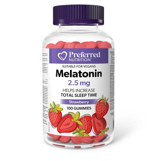 Preferred Nutrition Melatonin Gummy 2.5mg 100 gummies