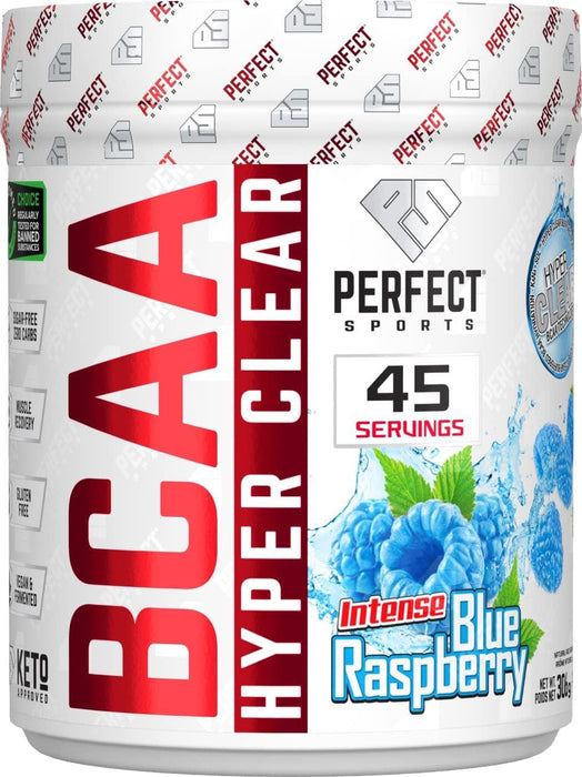 Perfect Sports BCAA Intense Blue Raspberry 306g. 45 Servings