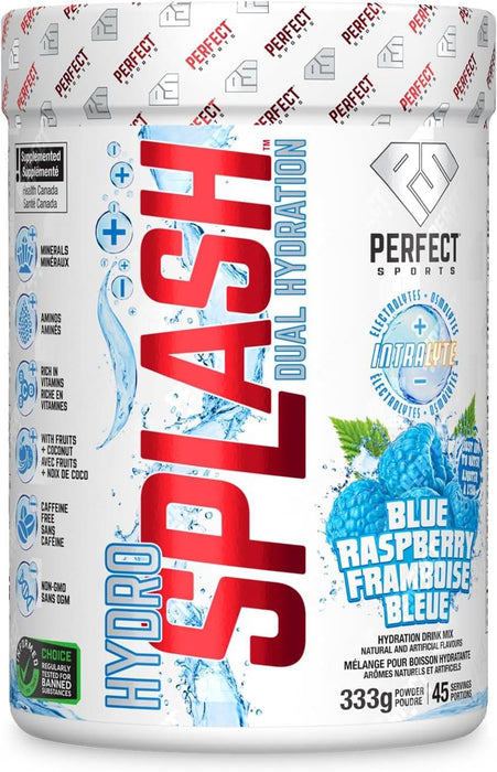 Perfect Sports Hydro Splash Blue Raspberry 360g 45 Servings