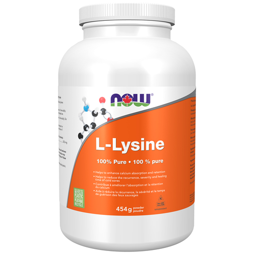 NOW L-Lysine Powder 454g