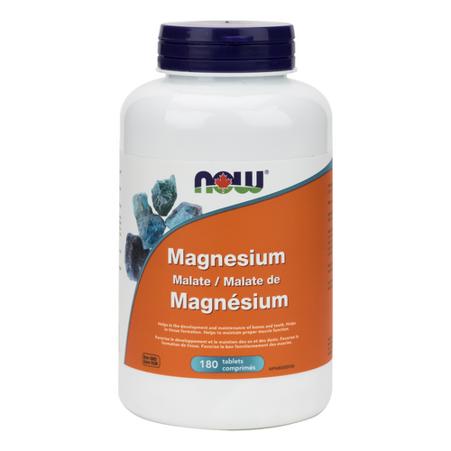 NOW Magnesium Malate 180 tablets