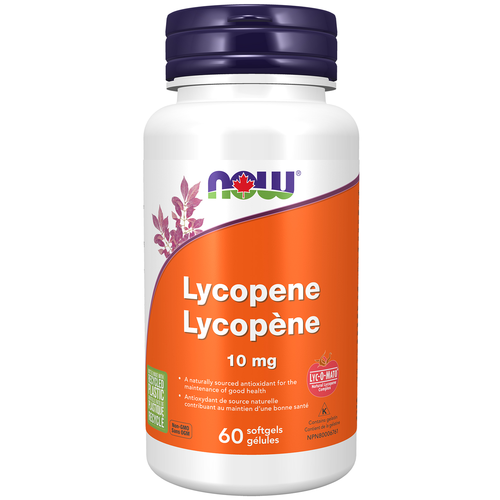 NOW Lycopene 10mg 60 softgels