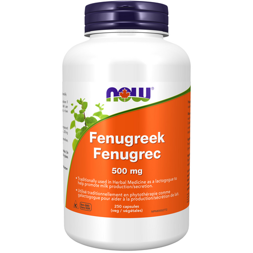 NOW Fenugreek 500mg 250 capsules