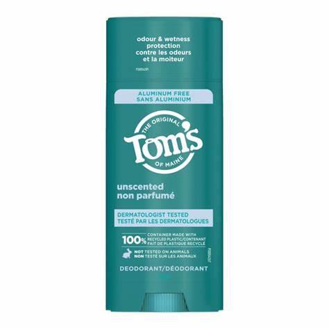 Tom's of Maine Deodorant Unscented 92g