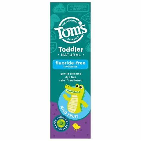 Tom's of Maine Toothpaste Toddler 38ml. Mild Fruit