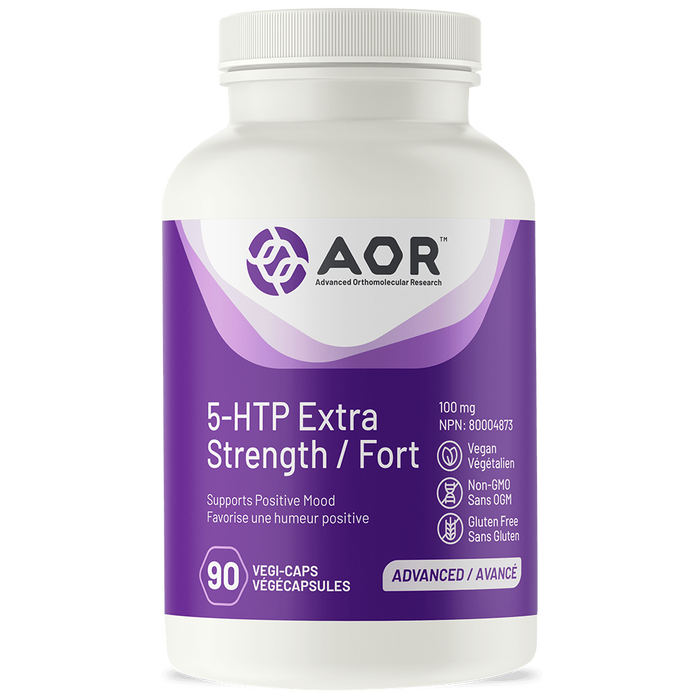 AOR 5HTP 100mg 90 capsules. For Mood and Sleep