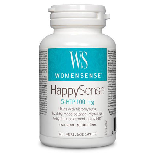 WomenSense Happy Sense 100mg 60 Timed Release Tablets. For Fibromyalgia, Mood & Migraines