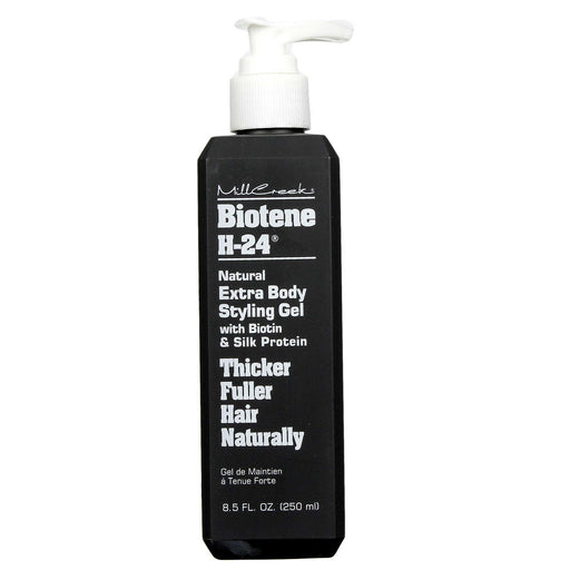 Mill Creek Biotene H24 Styling Gel. Gives Body to Fine, Thin Hair