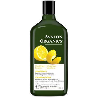 Avalon Organics Lemon Clarifying Shampoo 325ml. For Dull Hair