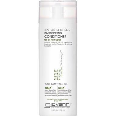 Giovanni Tea Tree Triple Treat Conditioner 250 ml. For all Hair Types