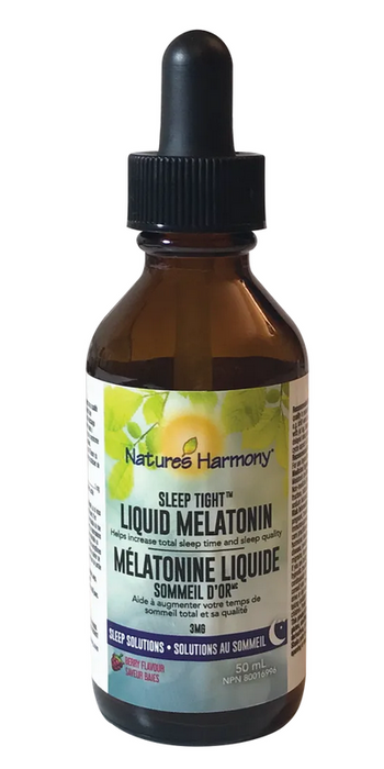 Nature's Harmony Sleep Tight Liquid Melatonin 3mg 50ml