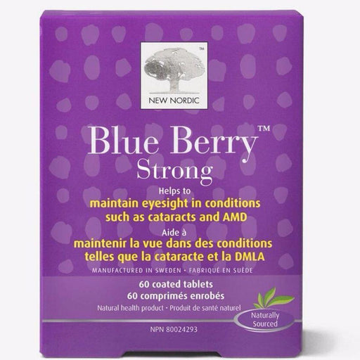 New Nordic Blue Berry Strong 60 tablets