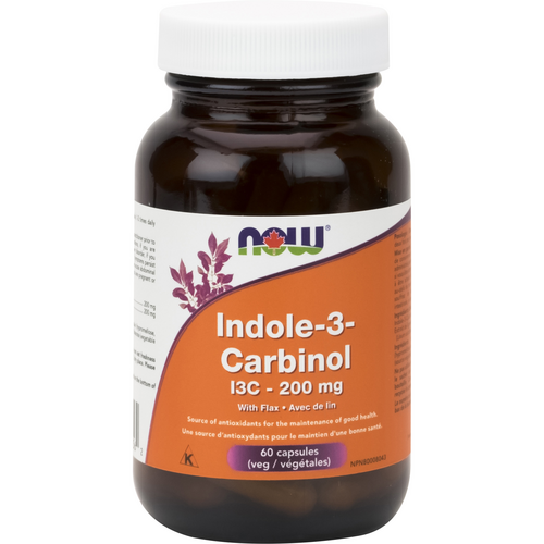 Now Indole 3 Carbinol 200mg 60 capsules