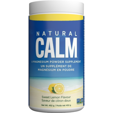 Natural Calm Magnesium Powder Sweet Lemon 452grams