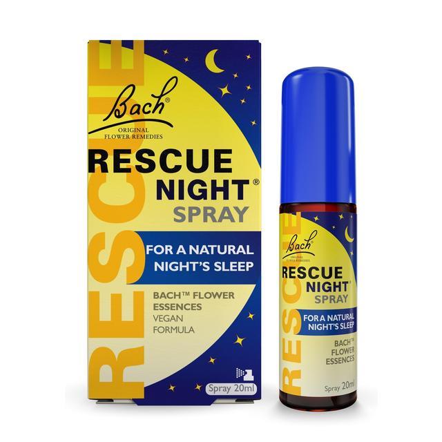 Bach Rescue Night Spray. Calms your Restless Mind for a Restful Sleep