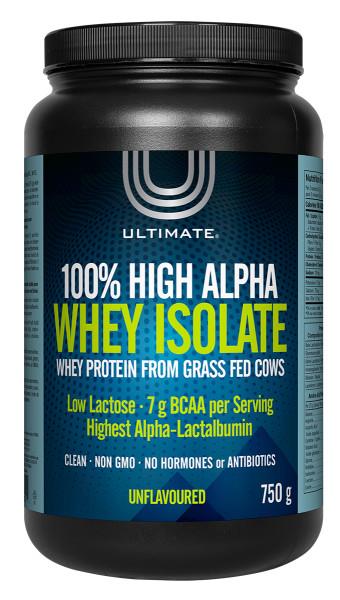 Ultimate Whey Isolate Protein Unflavoured 750g