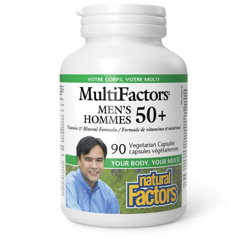 Natural Factors MultiFactors Men’s 50 + Vitamin and Mineral Formula