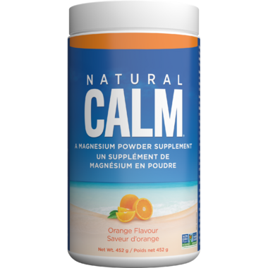 Natural Calm Magnesium Powder Orange 452grams