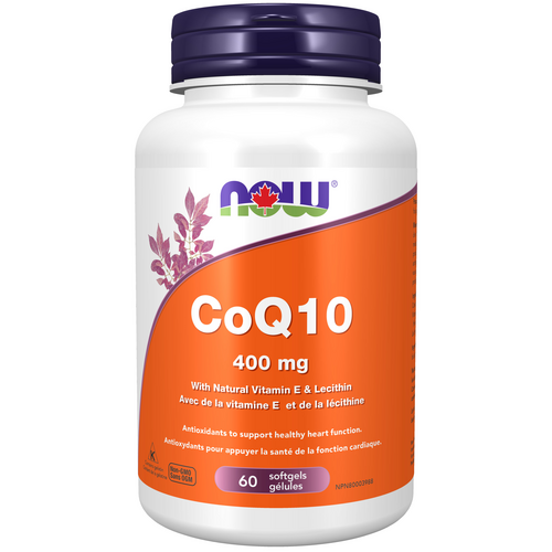 NOW CoQ10 400mg 60 Softgels