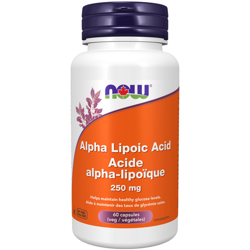 Now Alpha Lipoic Acid 250mg 60 capsules