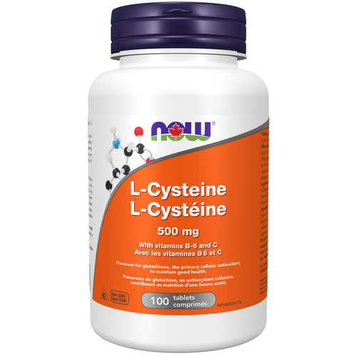 NOW L-Cysteine 500mg 100 tablets