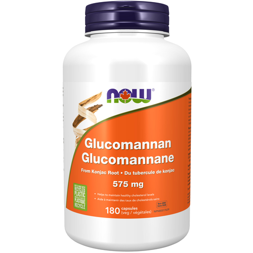 NOW Glucomannan 575mg 180 capsules