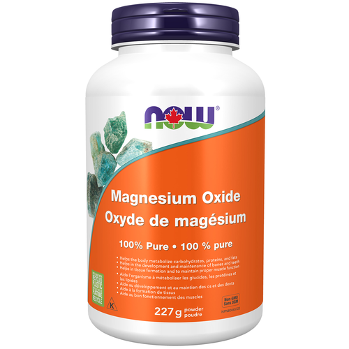 NOW Magnesium Oxide Powder 227g