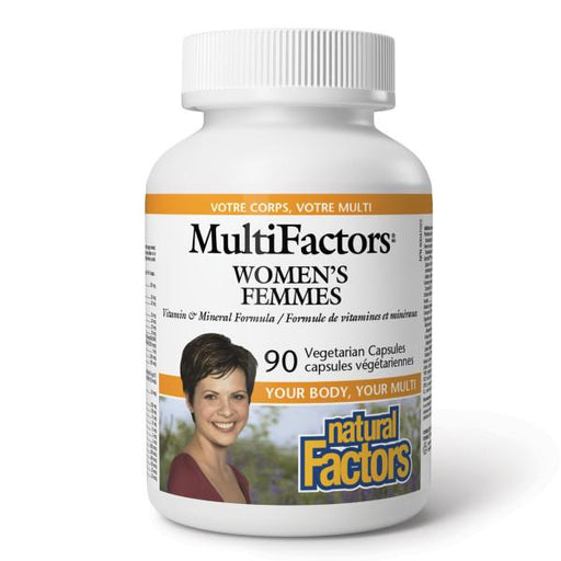 Natural Factors MultiFactors Women’s Vitamin & Mineral Formula 90 capsules
