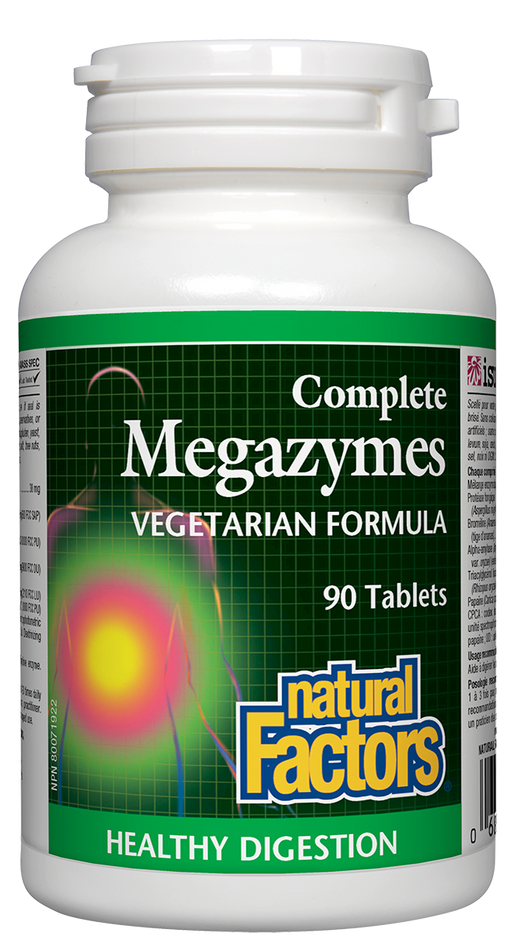 Natural Factors Complete Megazymes Vegetarian Formula