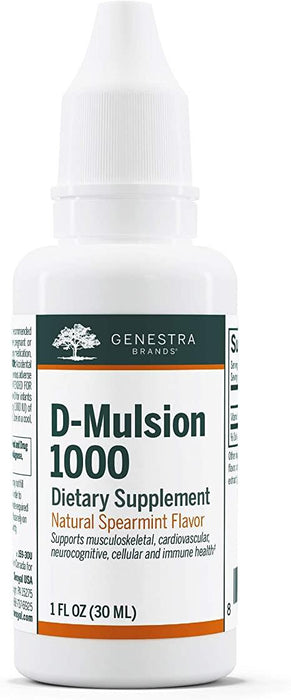 Genestra D Mulsion 1000 Spearmint 30 ml