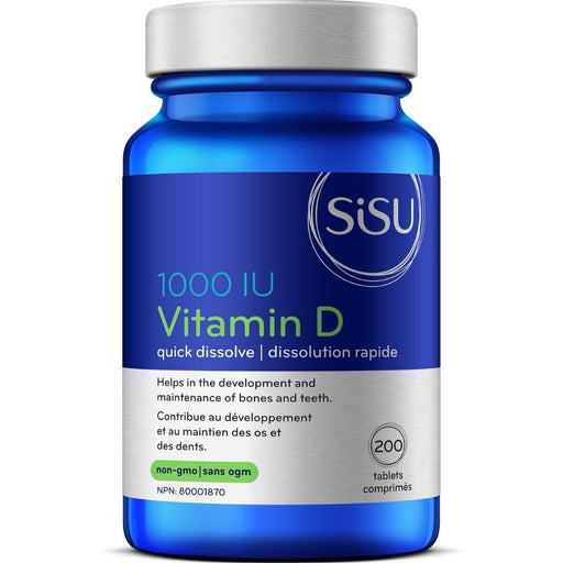SISU Vitamin D 1000IU 200 tablets | YourGoodHealth