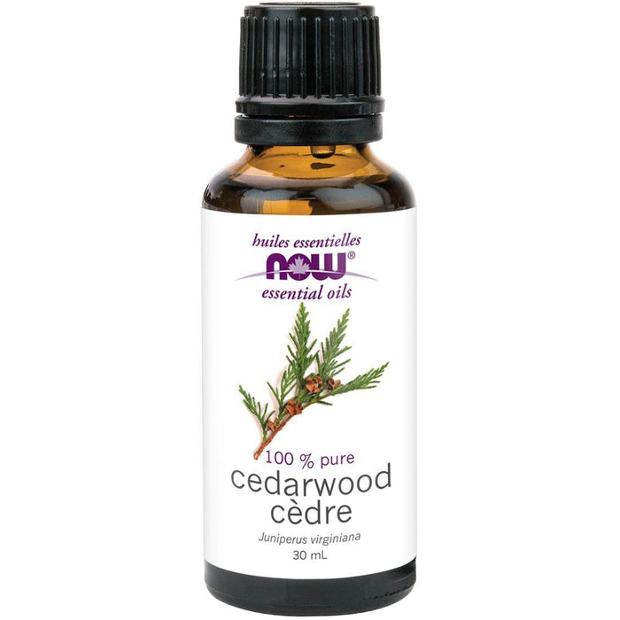 NOW Cedarwood Oil 30ml | YourGoodHealth