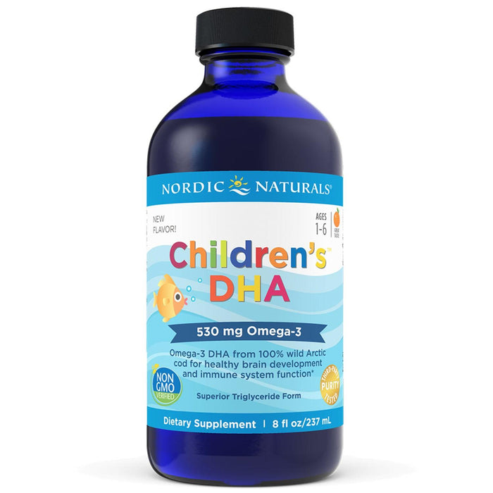 Nordic Naturals Children's DHA Liquid 236 ml. For Brain, Eye and Nerve Health