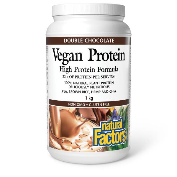 Natural Factors Vegan Protein Chocolate | YourGoodHealth