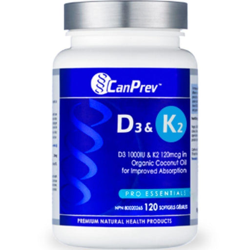 CanPrev D3 & K2 120capsules | YourGoodHealth