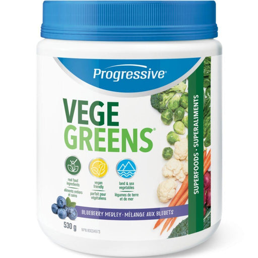 Progressive Vege Greens Blueberry 535 grams | YourGoodHealth