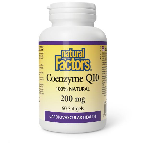 Natural Factors Coenzyme Q10 200 mg 60 capsules | YourGoodHealth