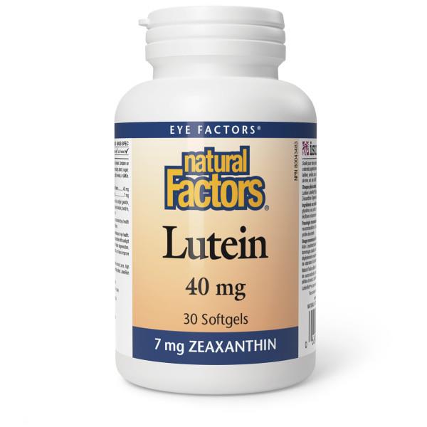 Natural Factors Lutein 40mg 30caps | YourGoodHealth