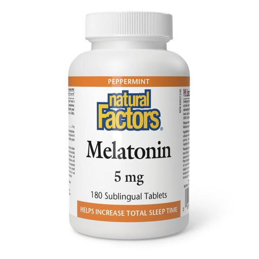 Natural Factors Melatonin 5mg 180's | YourGoodHealth