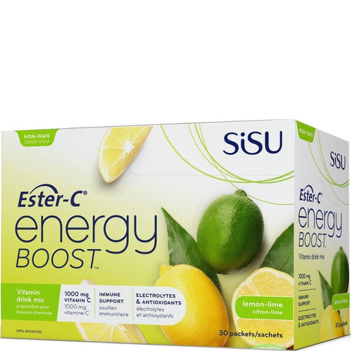 SISU Ester-C Energy Boost Lemon Lime | YourGoodHealth