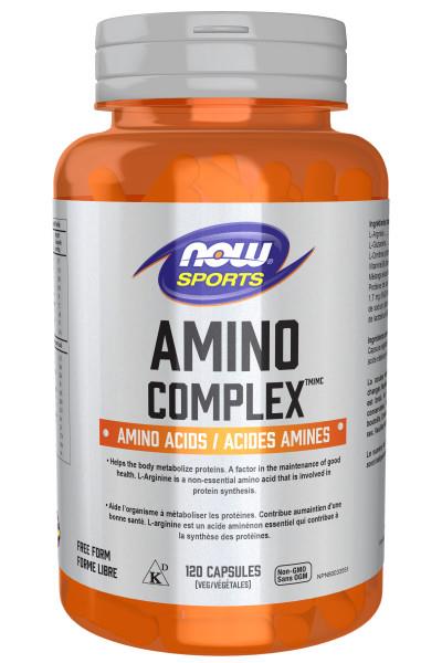 NOW Amino Complex 120 Capsules | YourGoodHealth