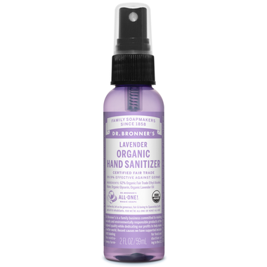 Dr Bronner Hand Sanitizer Spray Lavender 59ml