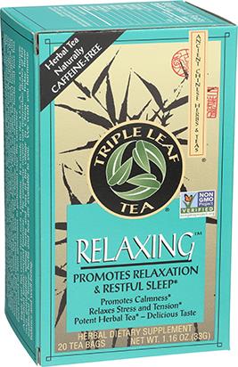 Triple Leaf Relaxing Herbal Tea 20 Tea Bags