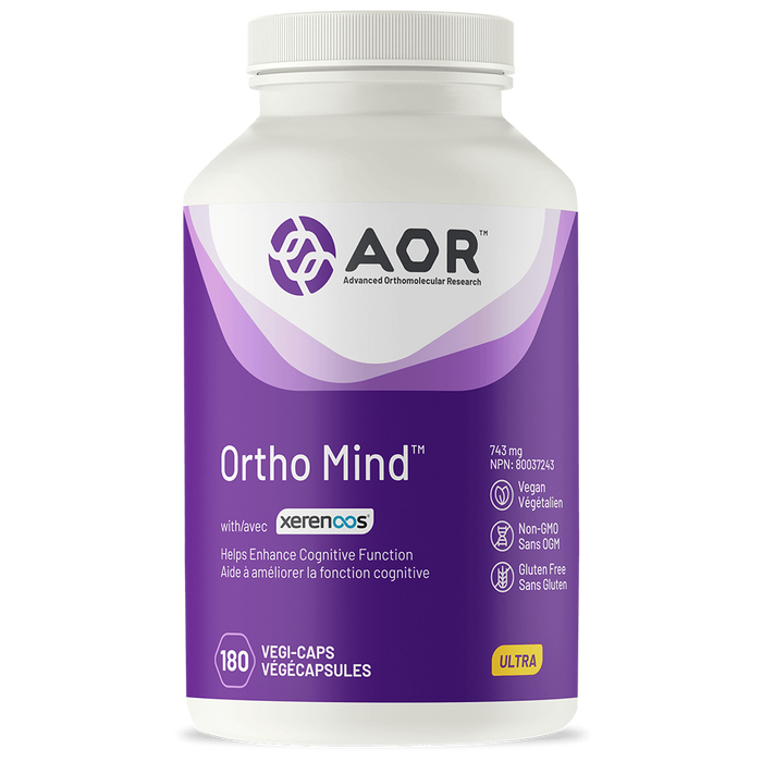 AOR Ortho Mind 180 capsules. Helps enhance cognitive function
