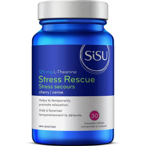 SISU Stress Rescue L Theanine 30 Tablets | YourGoodHealth