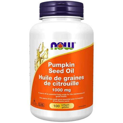 Now Pumpkin Oil 1000mg 100 Capsules | YourGoodHealth