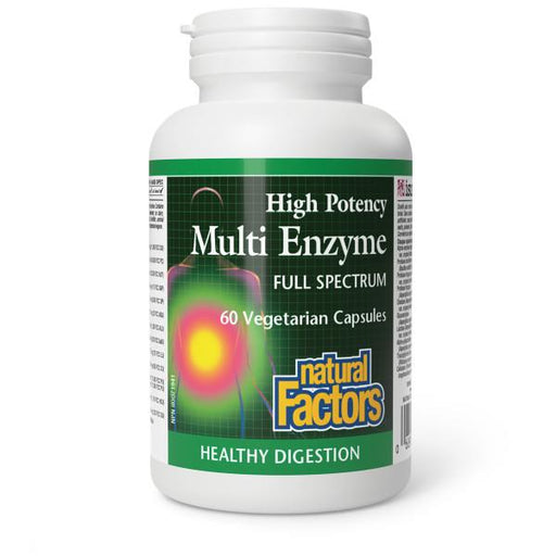 Natural Factors Multi Enzyme 60 caps | YourGoodHealth