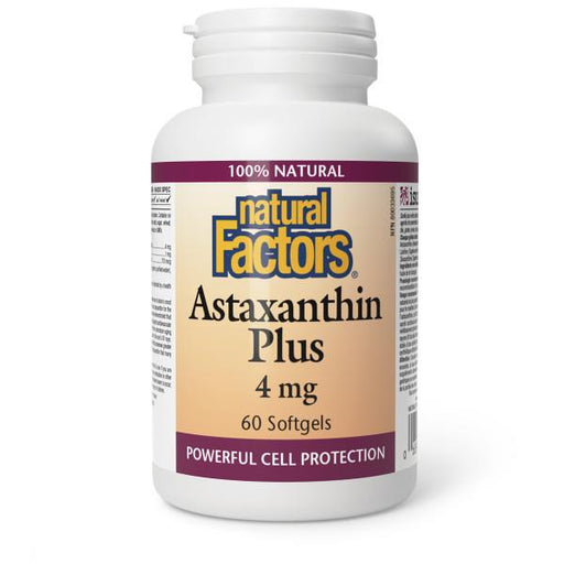 Natural Factors Astaxanthin Plus 4mg | YourGoodHealth