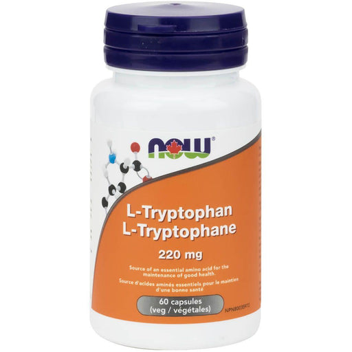 NOW L Tryptophan 220mg 60 capsules | YourGoodHealth